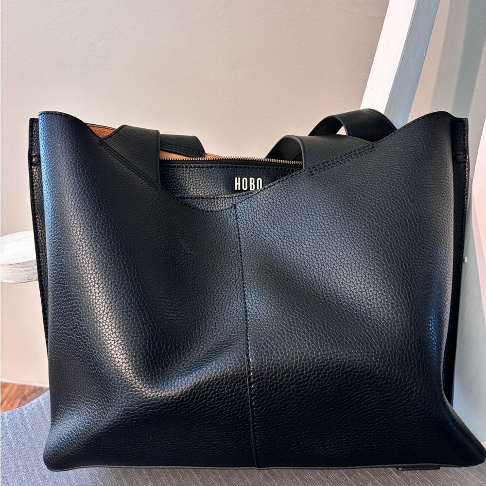 HOBO Elegant Black Leather Handbag
